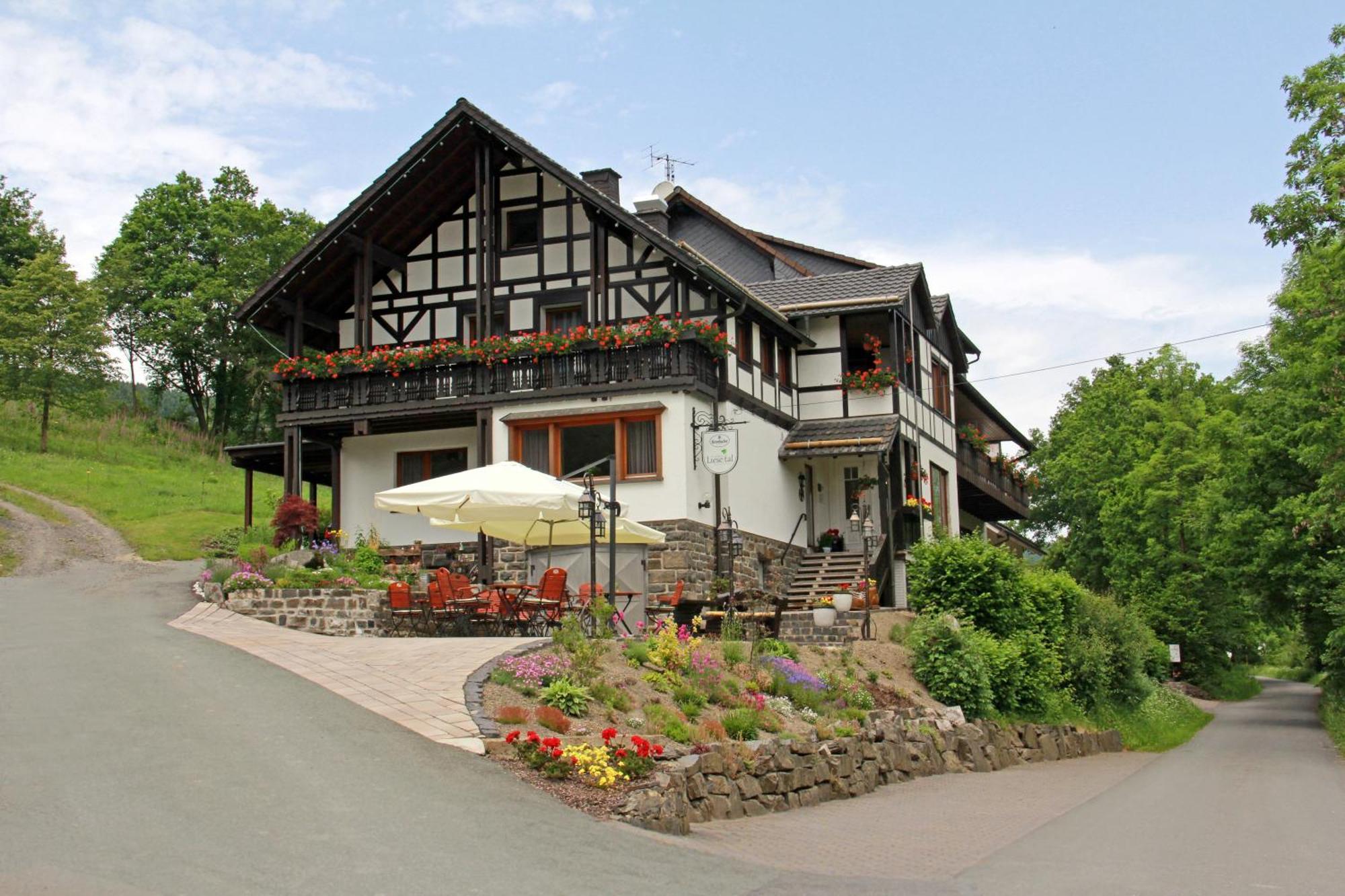 Landidyll Landhaus Liesetal Hallenberg Exteriör bild